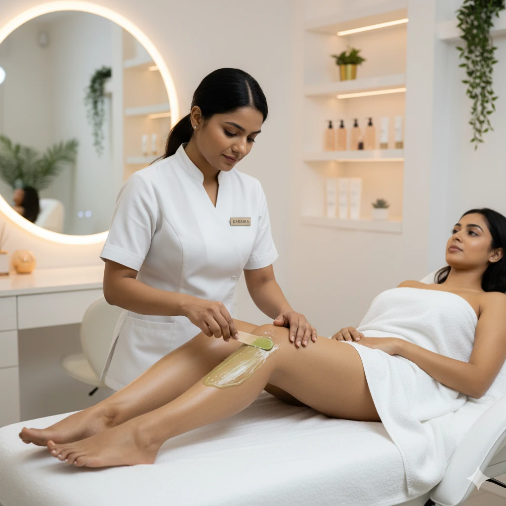 Full leg wax