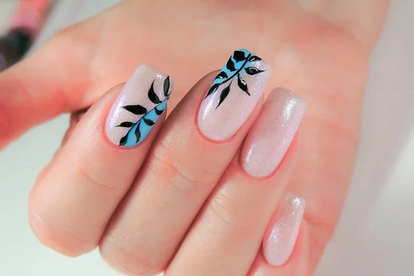 Nail Art One Hand