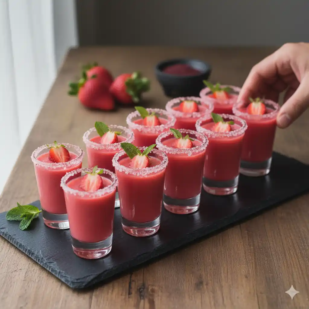 Strawberry Shots