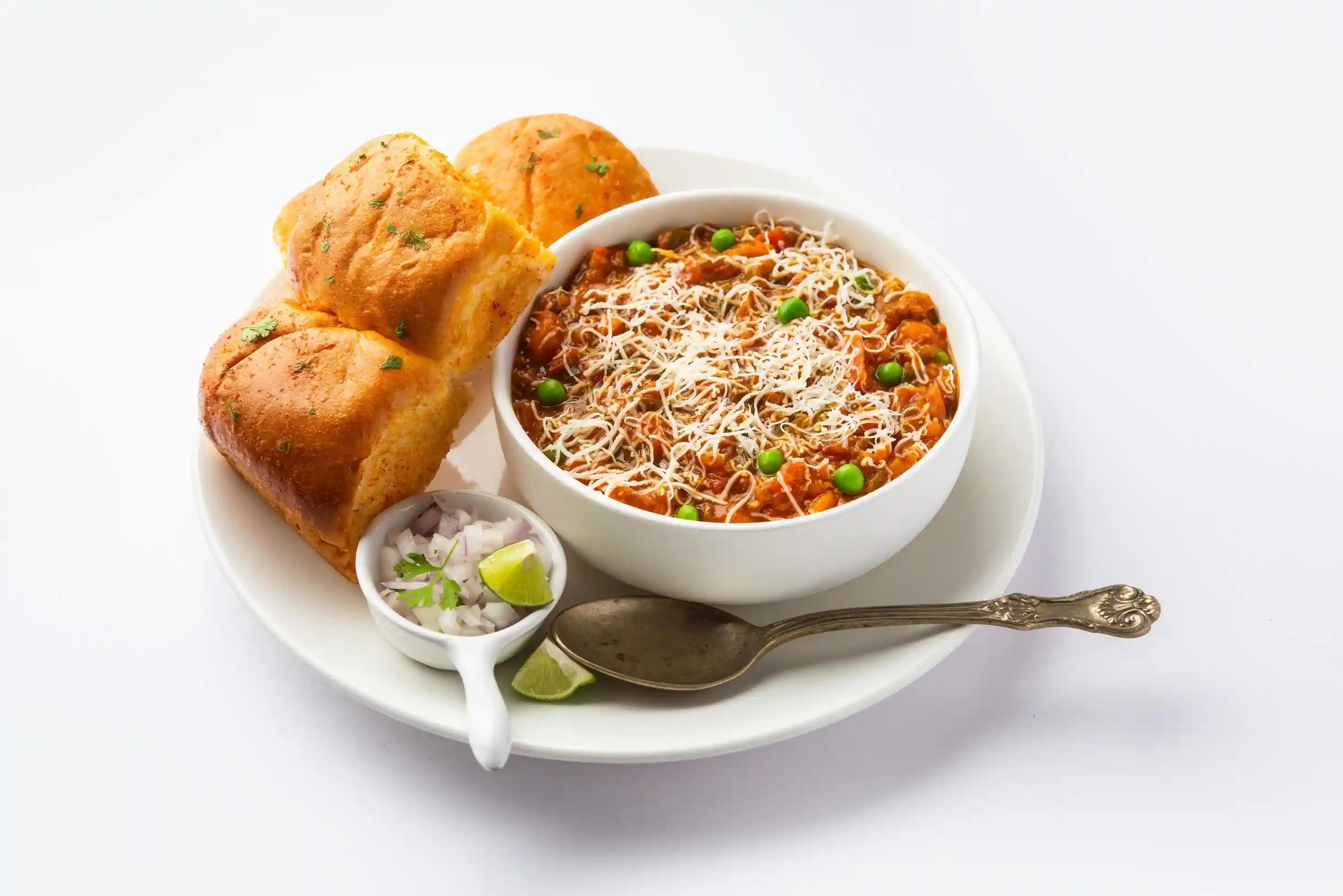 Cheese Pav Bhaji