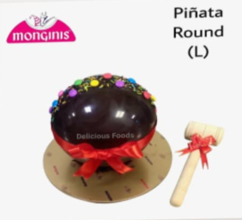Large Round Pinata Cake