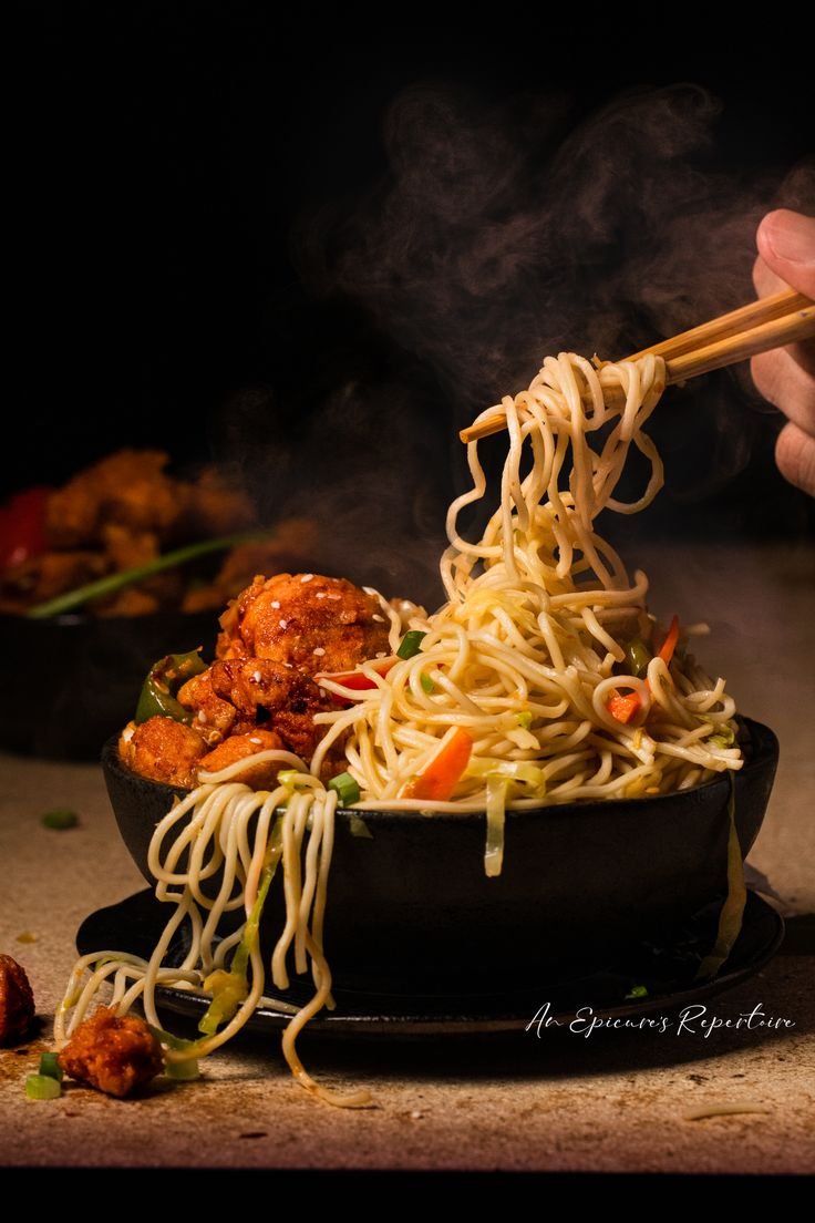 Manchurian-Noodles