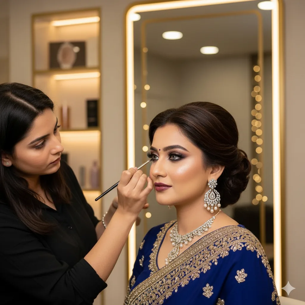 Reception Bride Makeup