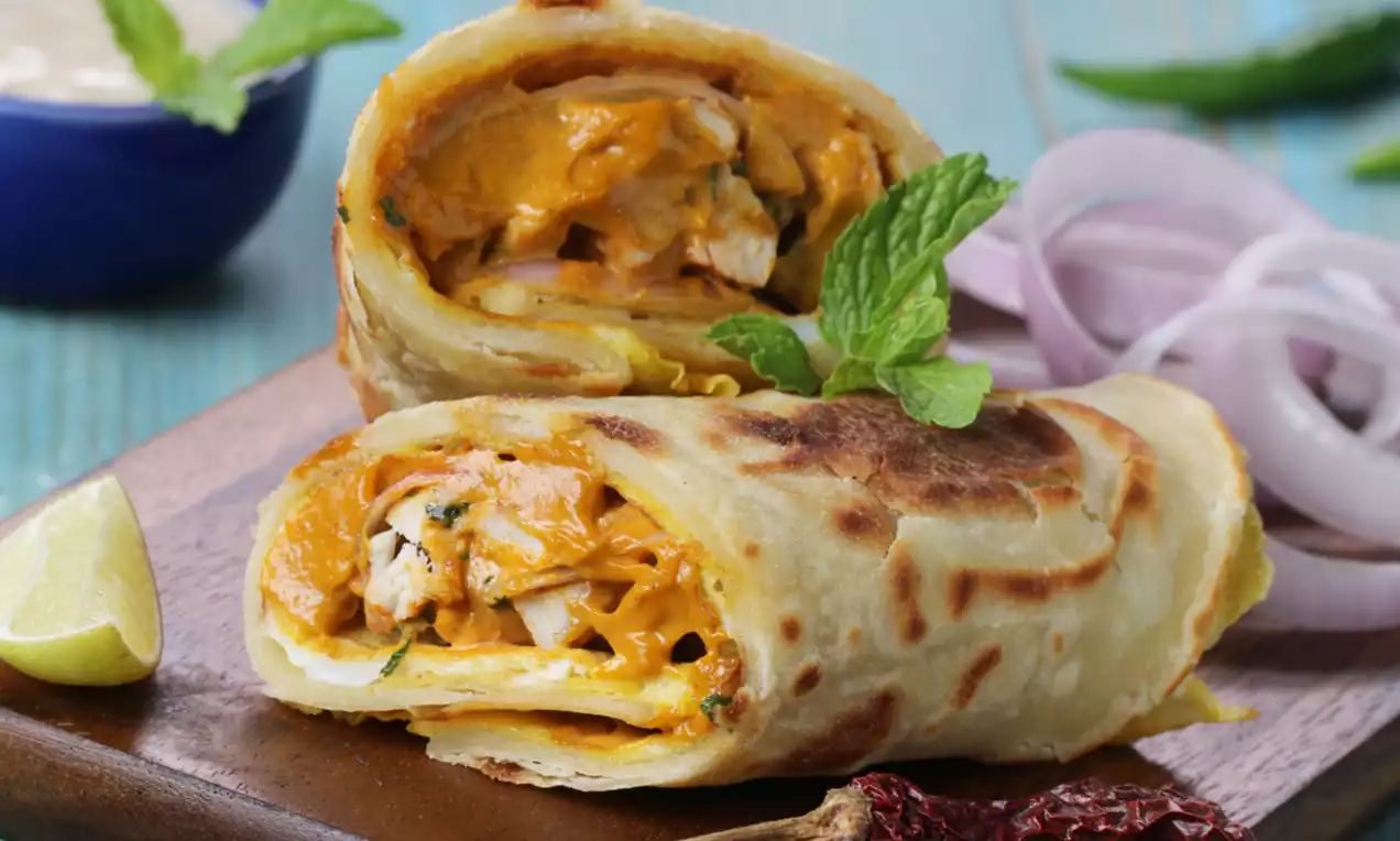 Paneer Frankie (પનીર ફ્રેન્કી)