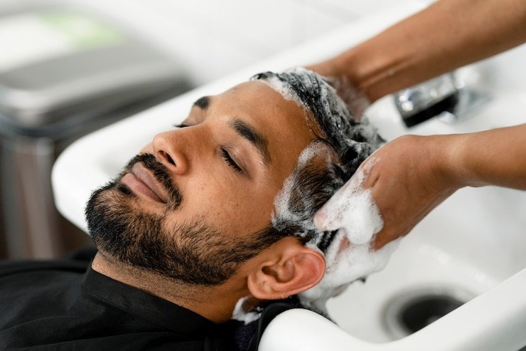 Hair spa & detox scrub