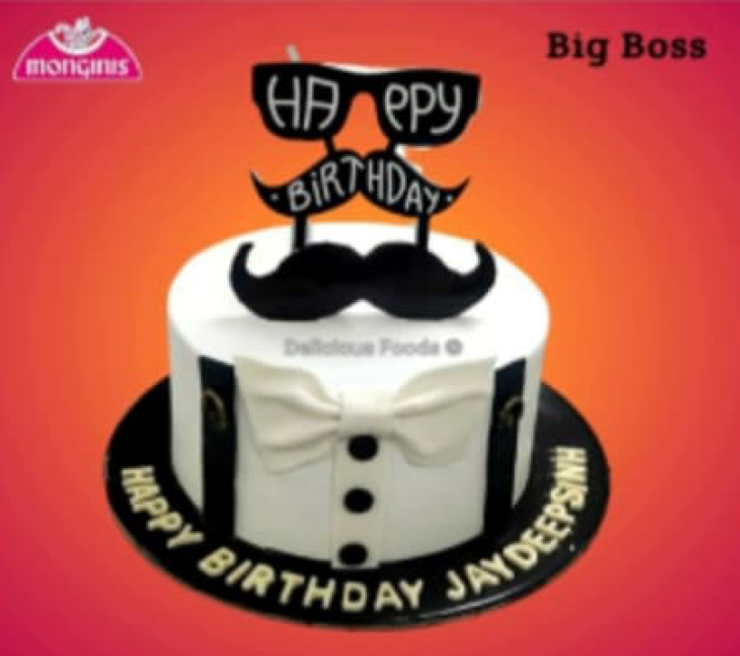 Boss Theme Cake