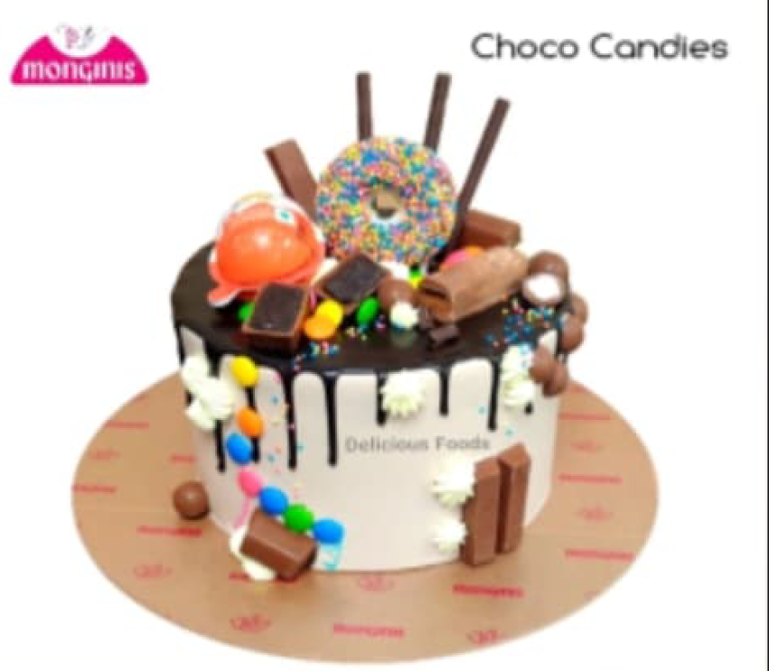 Choco Candles Cake