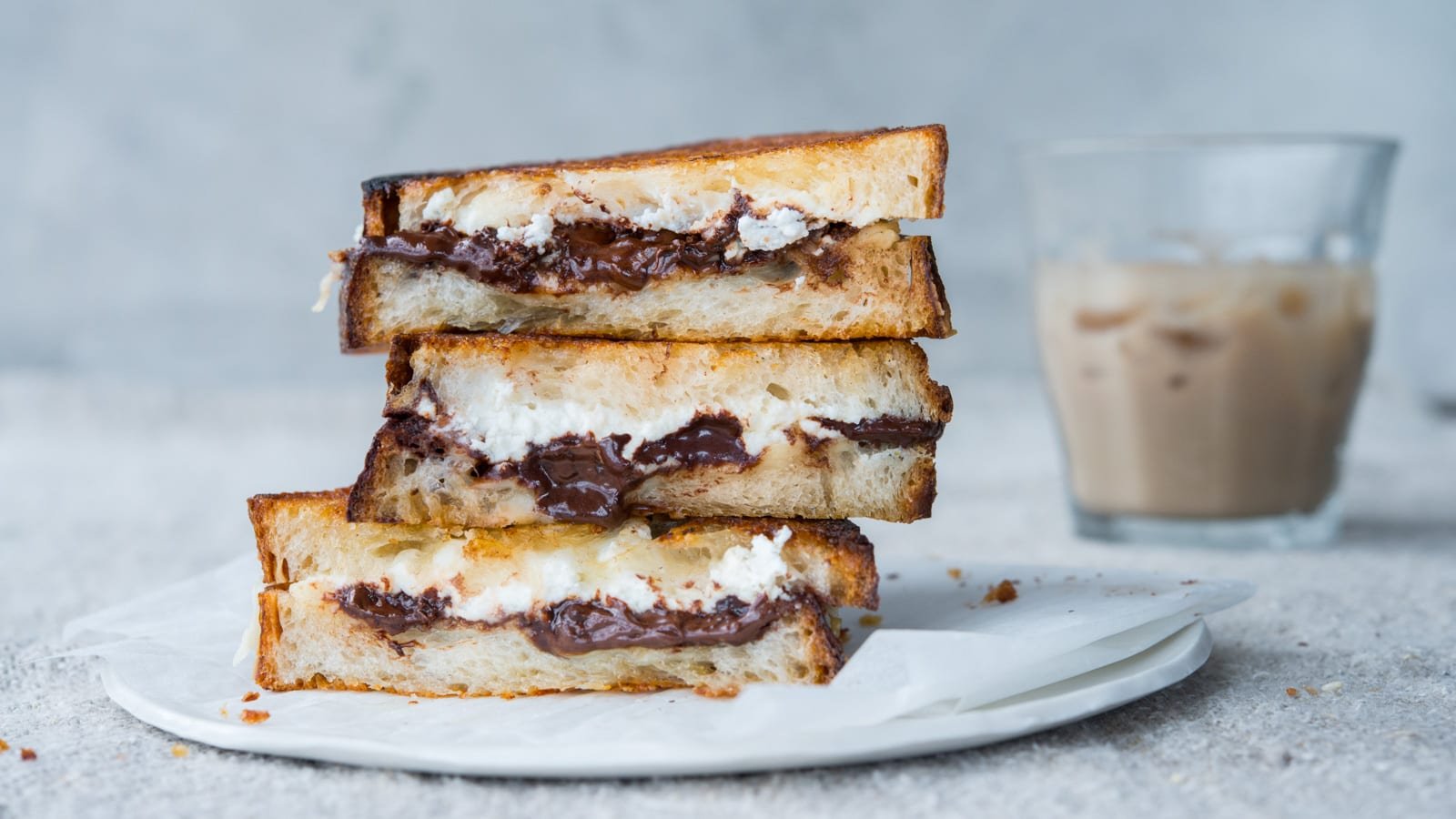 Chocolate Cheese Grilled