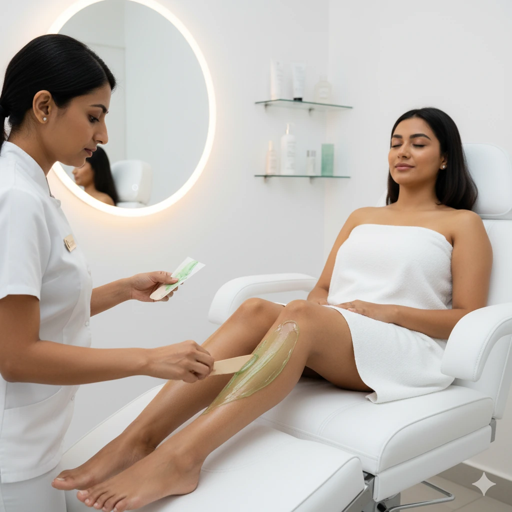 Half leg wax