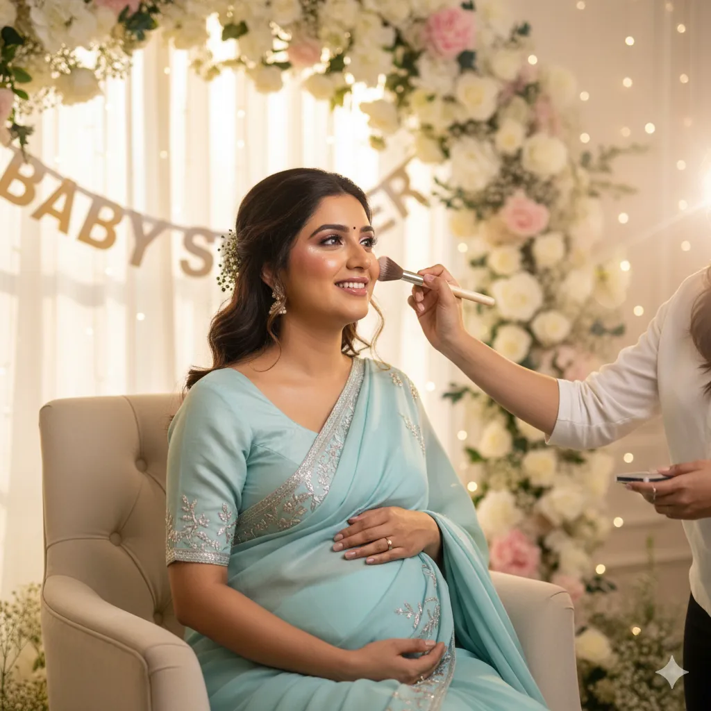 Baby Shower Makeup