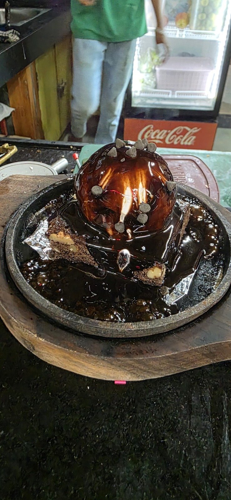 sizzling brownie