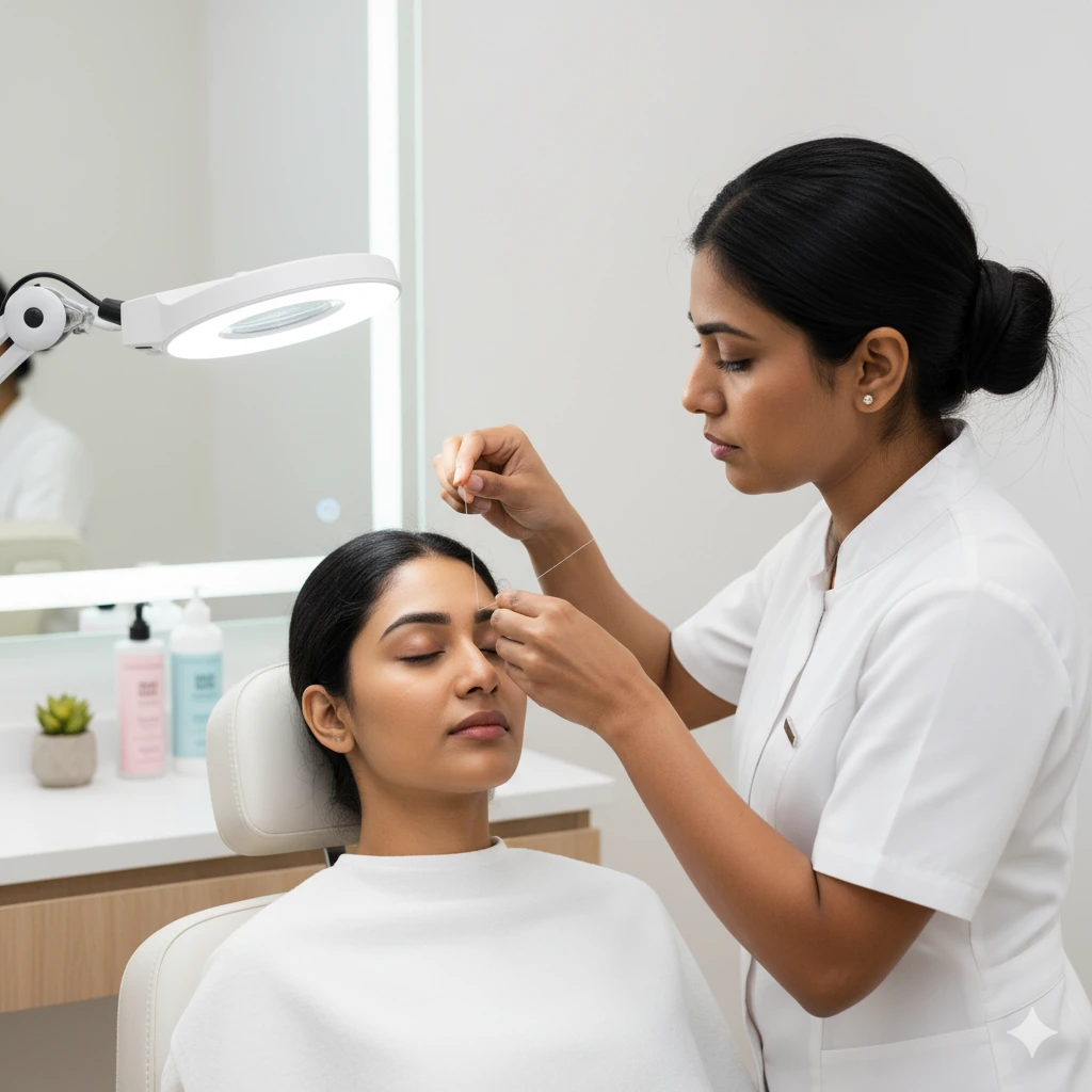 Eyebrow Threading