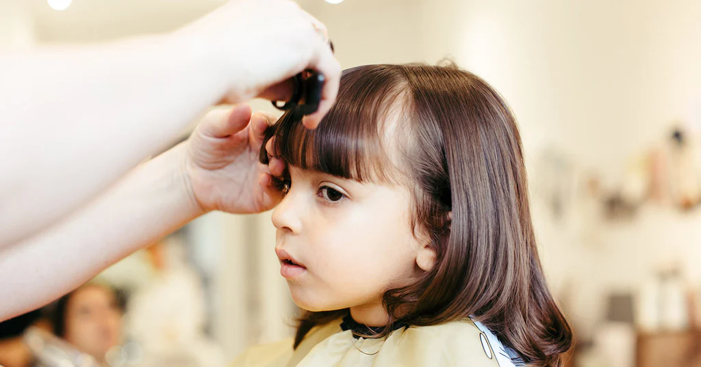 Child Hair Cut Girl
