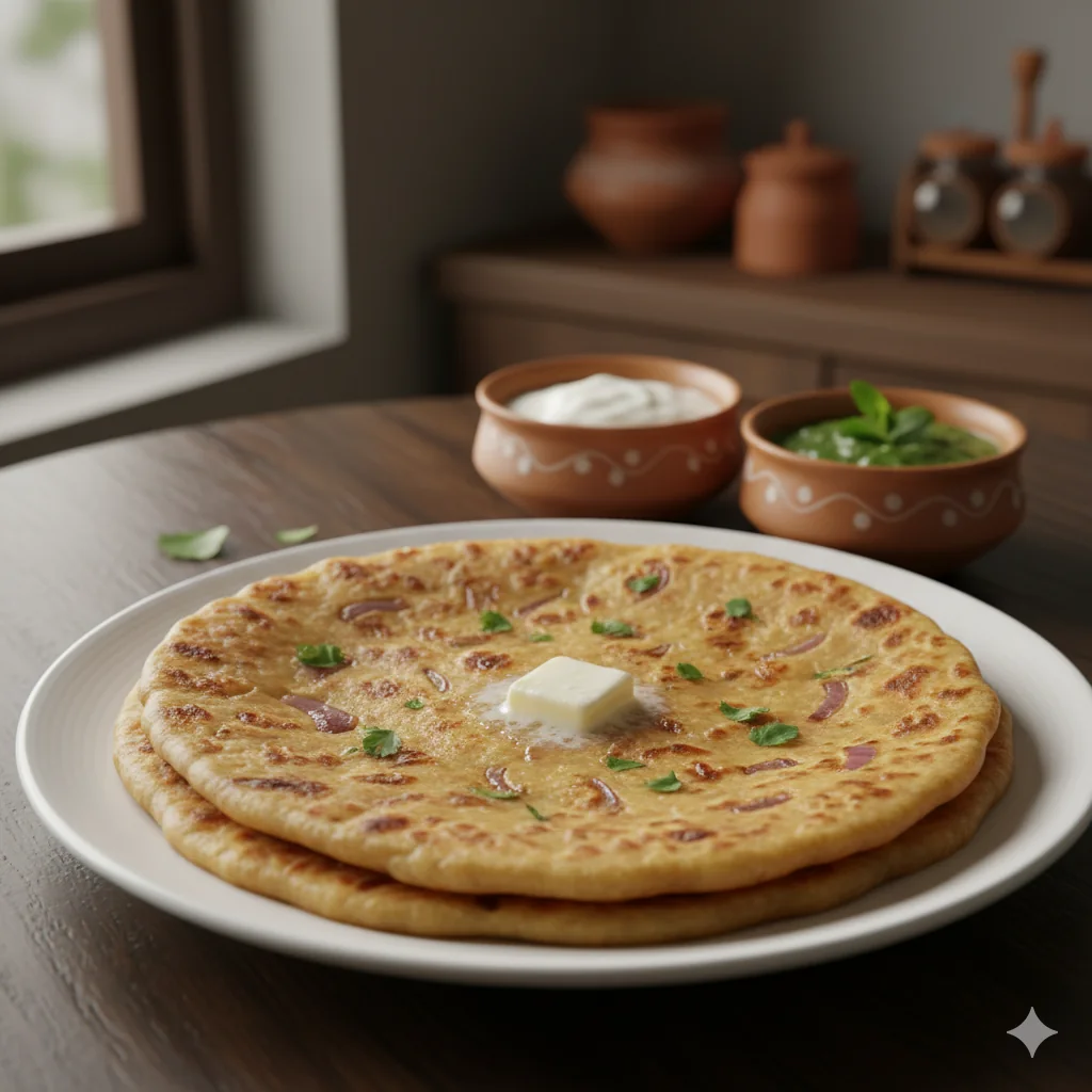 Onion Paratha