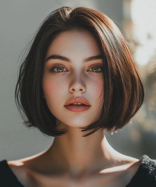 Ladies Short Hair Cut With Wash
