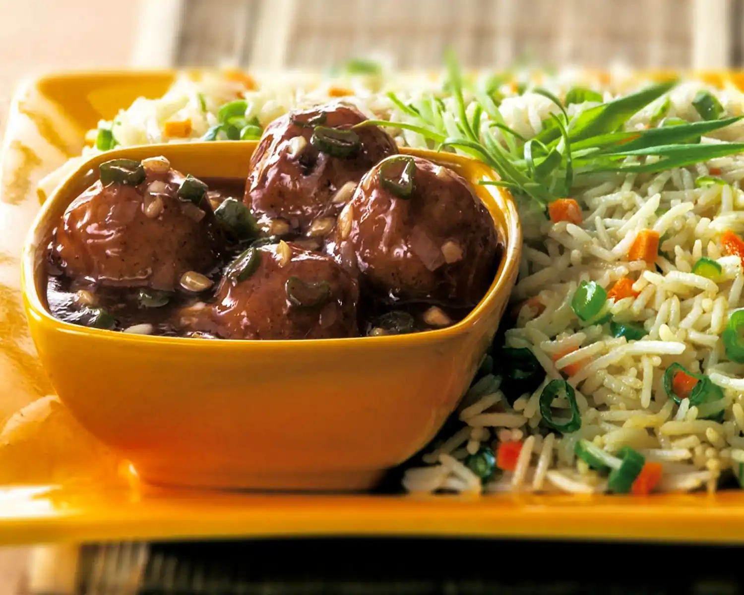 Veg Manchurian Rice