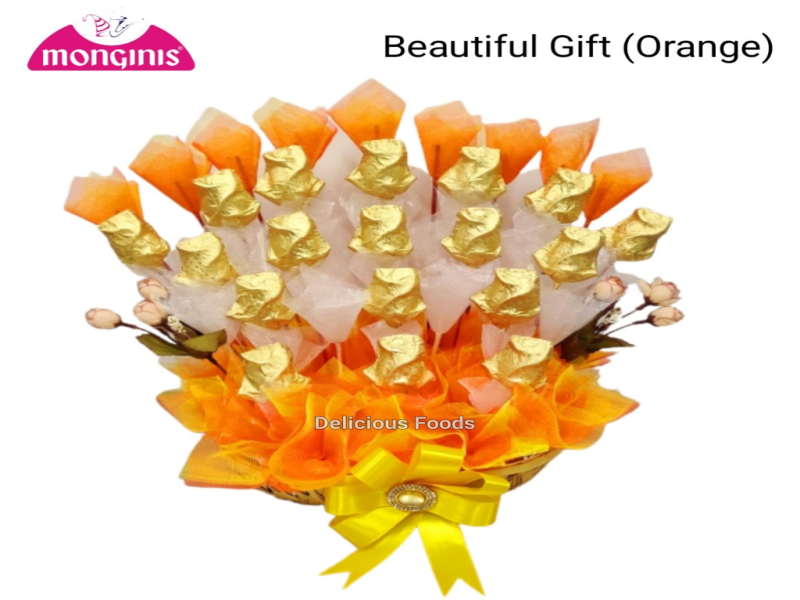 BOUQUET BEAUTIFUL GIFT (ORANGE)