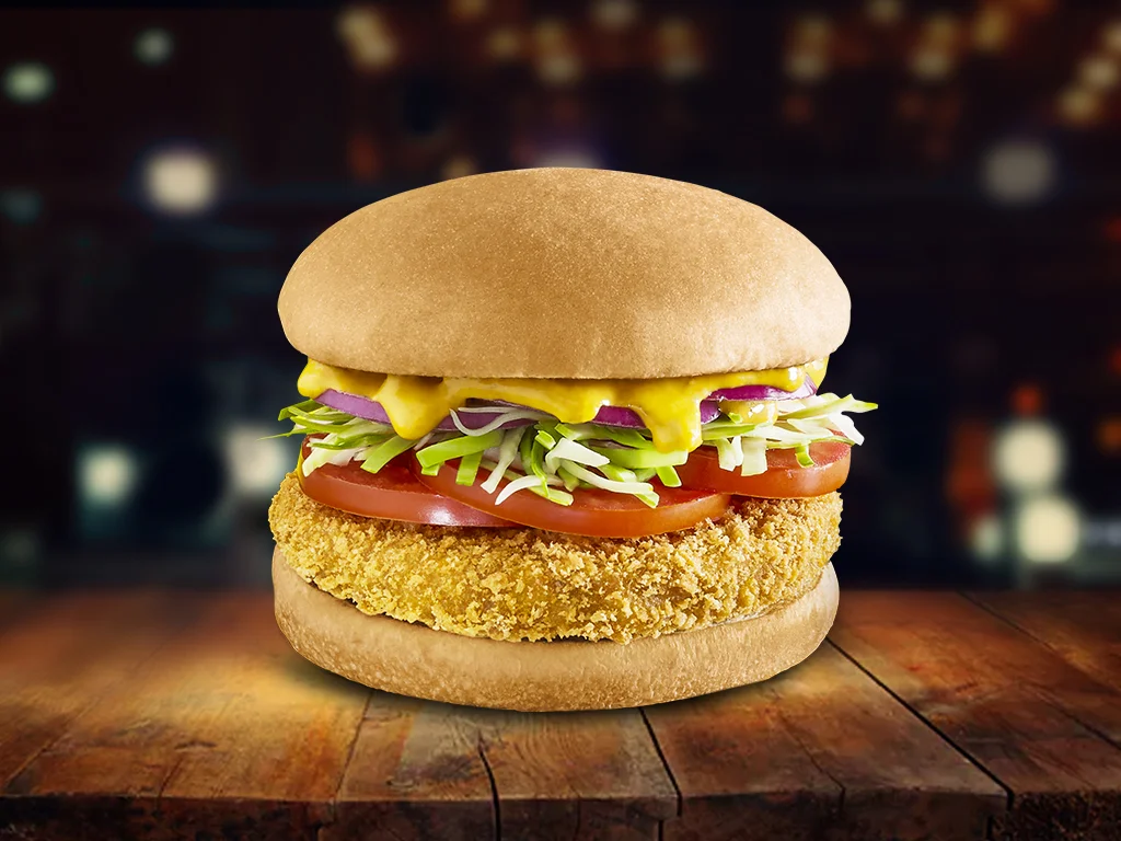 Veg. Schezwan Burger