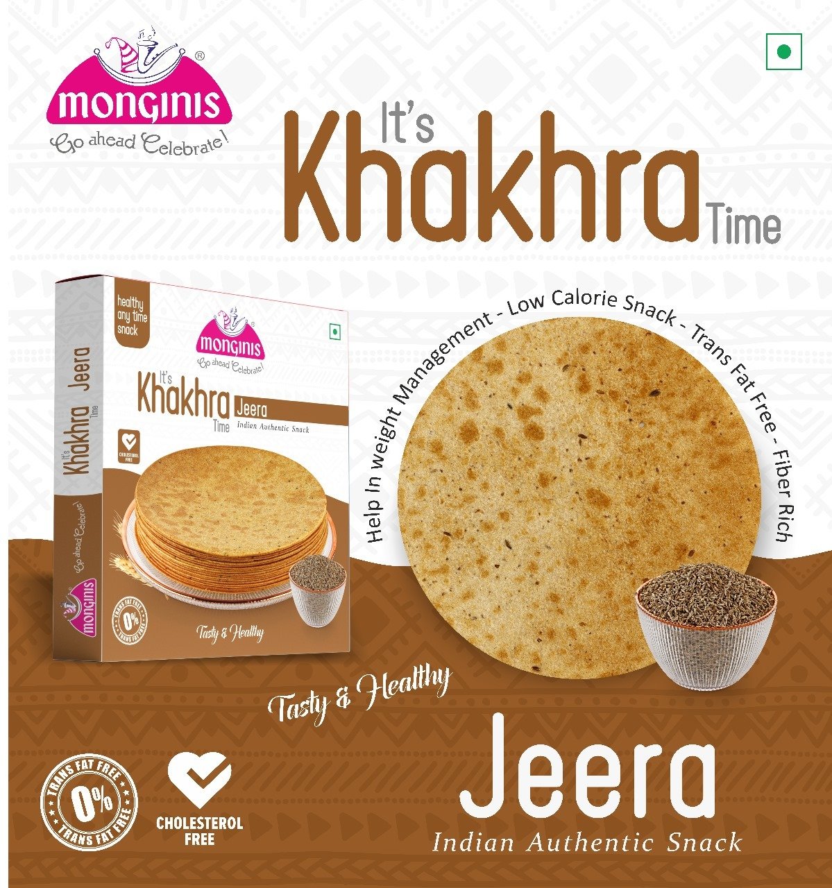 Khakhra Jeera (180g)