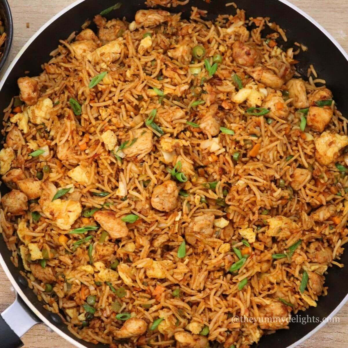 chicken schezwan rice
