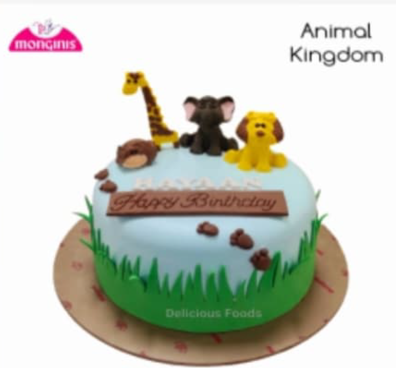 Animal Kingdom Cake