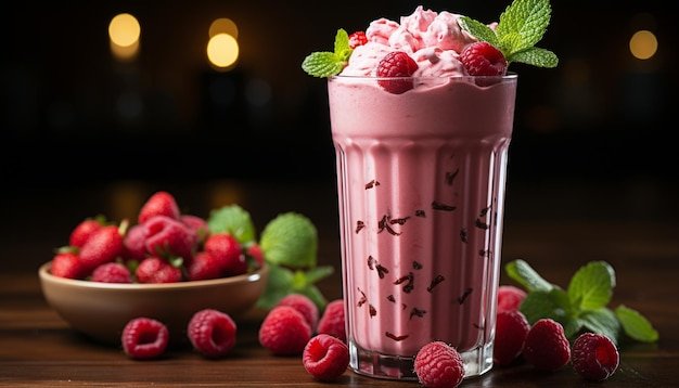 Strawberry Brownie | સ્ટ્રોબેરી બ્રાઉની (300 ML)