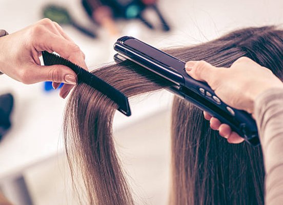 Hair Styling Straightening