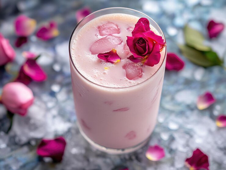 Rose Lassi