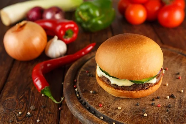 Mexican Salsa Burger