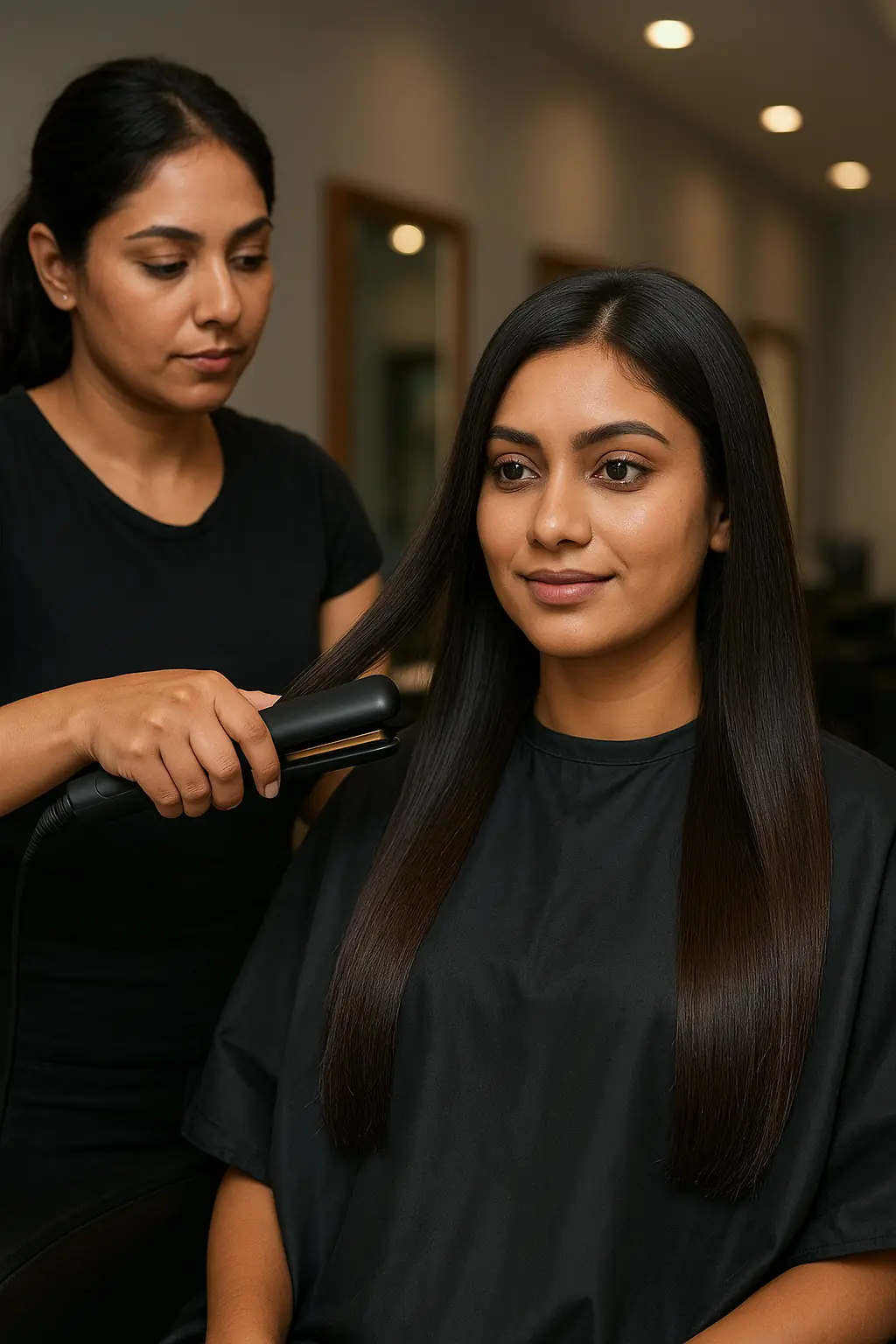 Hair smoothening