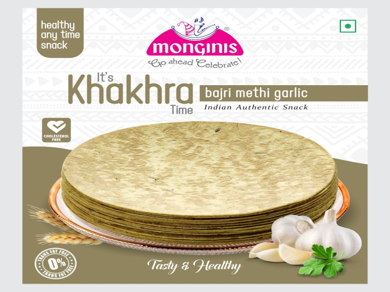 Khakhra Bajri Methi Garlic (180g)
