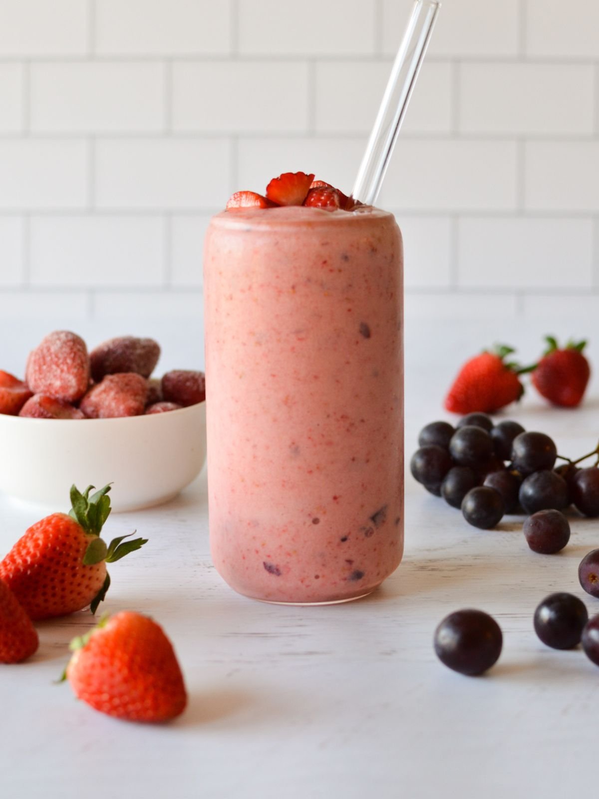 Strawberry + Graps | સ્ટ્રોબેરી + ગ્રેપ્સ (300 ML)