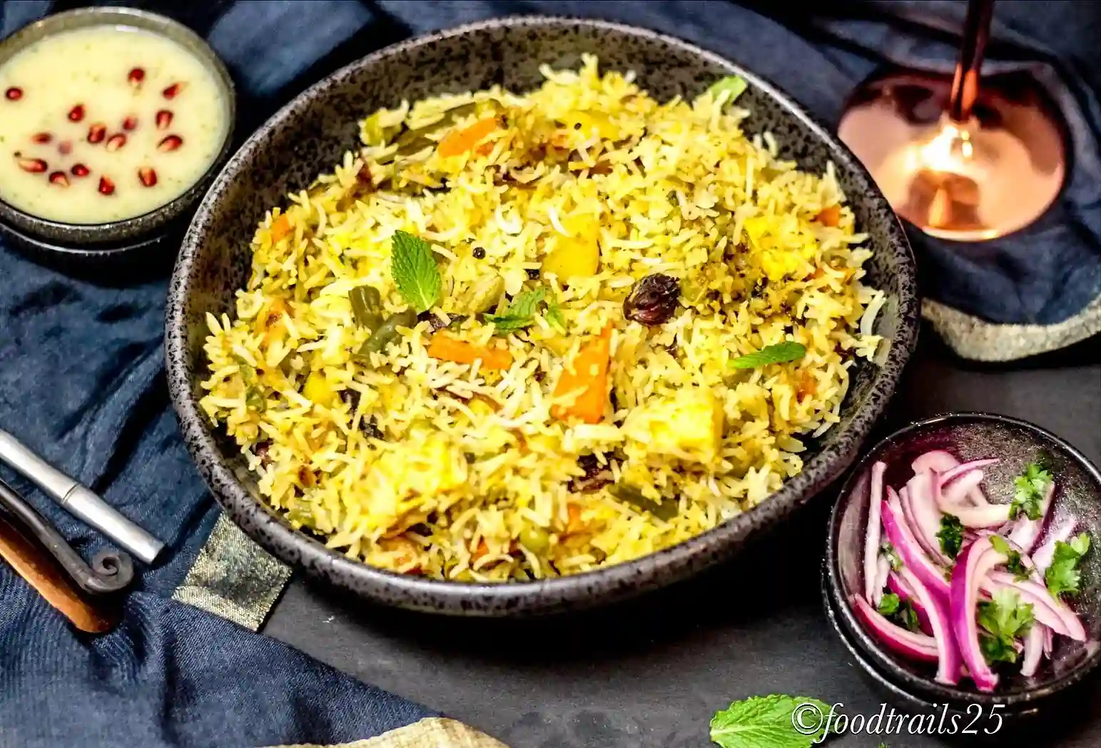 Veg Hyderabadi Biryani