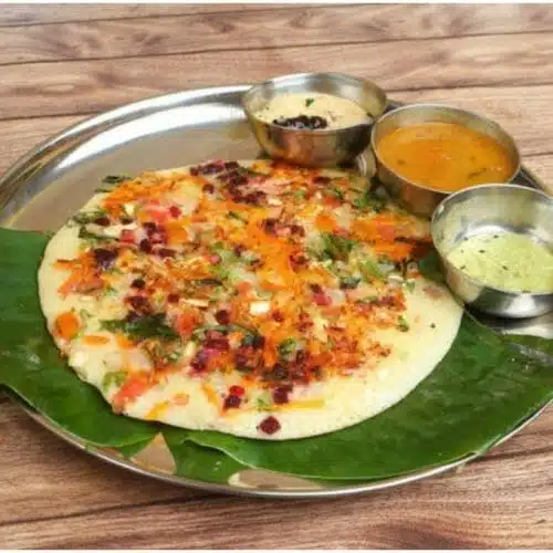 Tomato Onion Uttapam