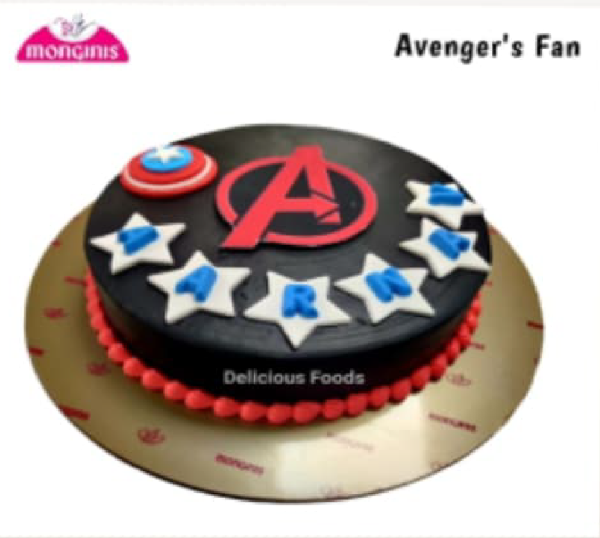 Avengers Fan Cake