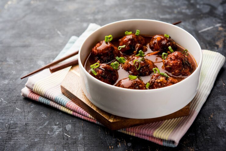 Veg. Manchurian Soup