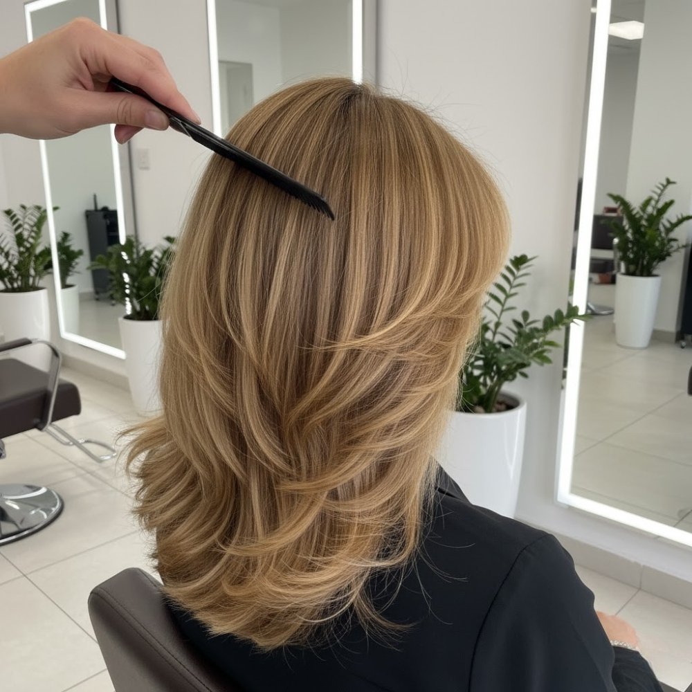 Feather cutting